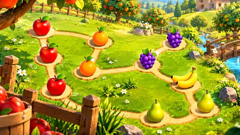Orchard Route — illustrated game cover